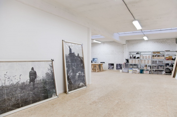 Opening new artist studios Studio Start 2015 - studio of Philippe van Wolputte